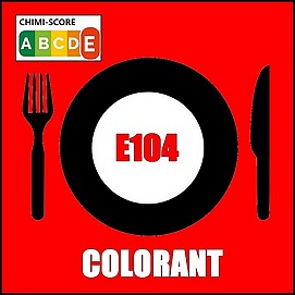 E104 Additif alimentaire Colorant Jaune de Quinoleine