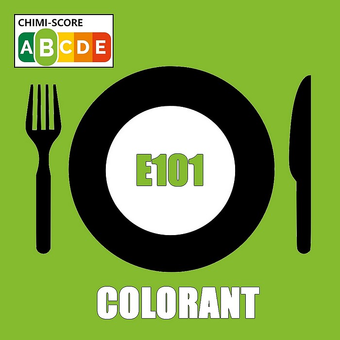 E101 additif alimentaire Colorant E101 Riboflavine